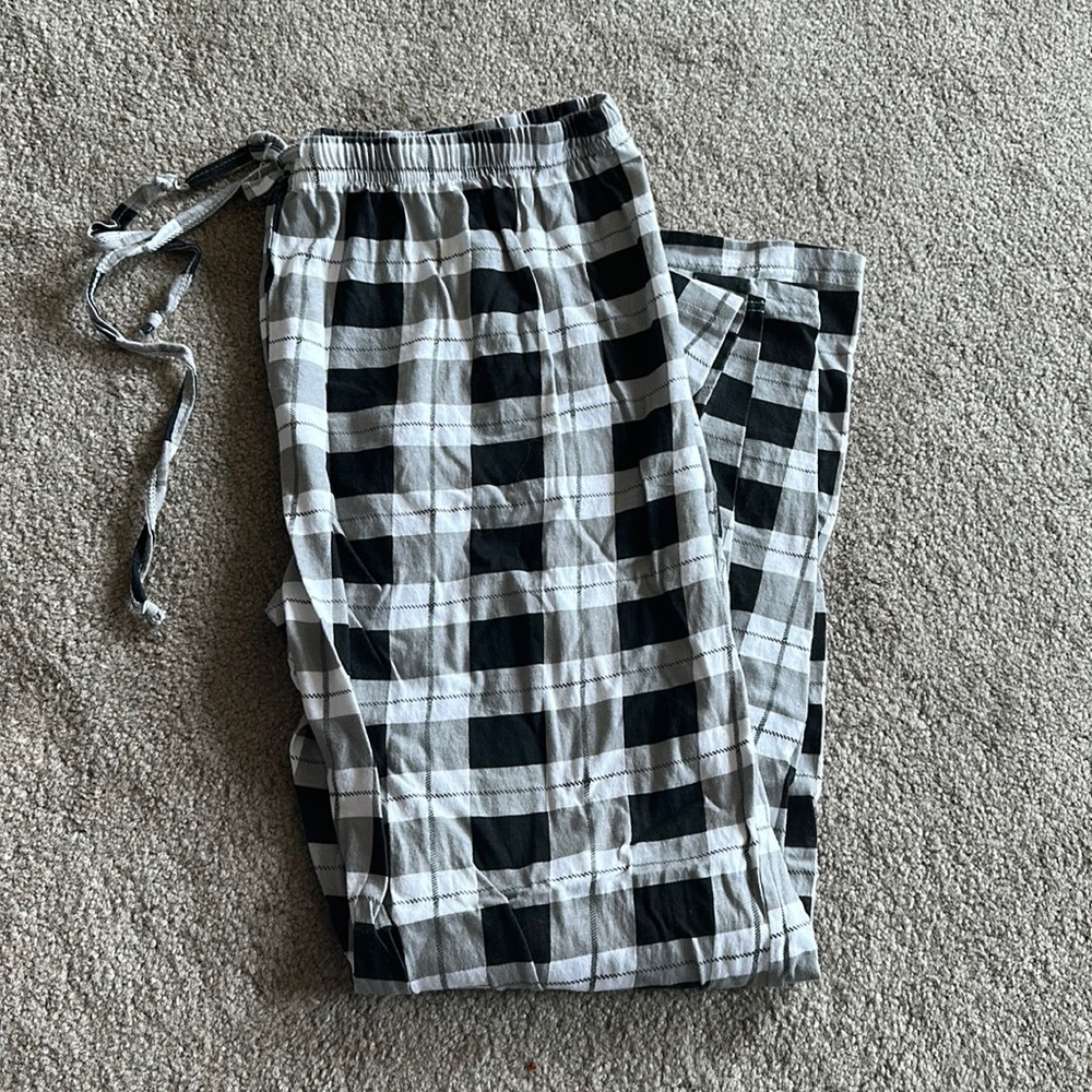 plaid pajamas